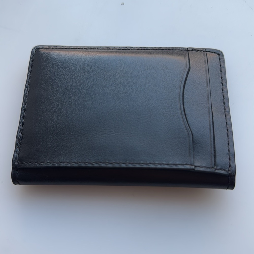 Men’s Coach Card Wallet in Black - Picture 2 of 3